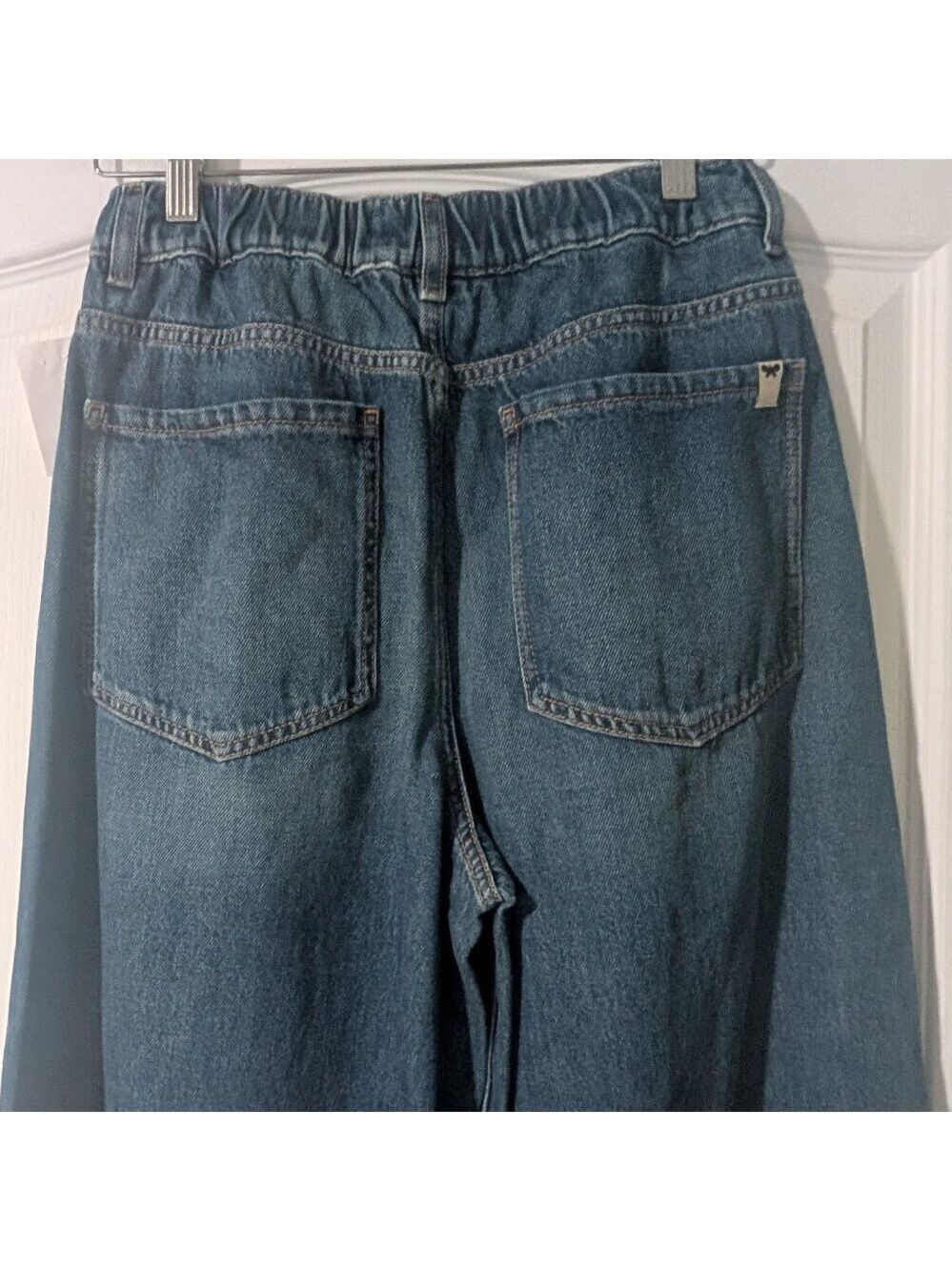 Weekend MaxMara | Abitata Blue Wide Leg Jeans - Picture 15 of 16